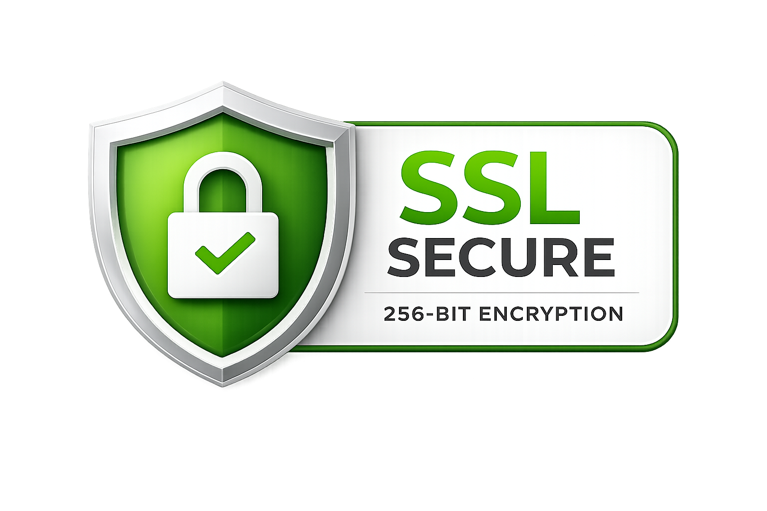 SSL Secure 256-Bit Encryption